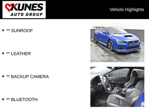 2017 Subaru WRX Limited