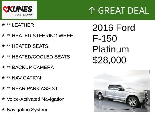 2016 Ford F-150 Platinum