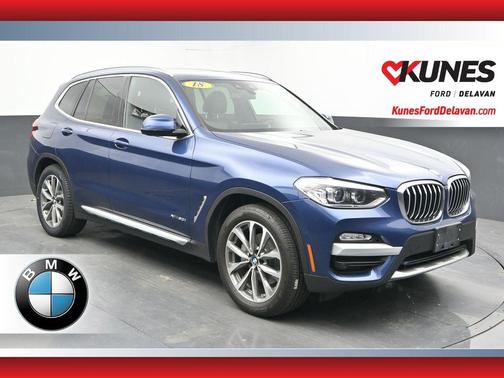 Phytonic Blue Metallic 2018 BMW X3 xDrive30i