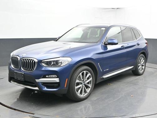 Blue Metallic 2018 BMW X3 xDrive30i