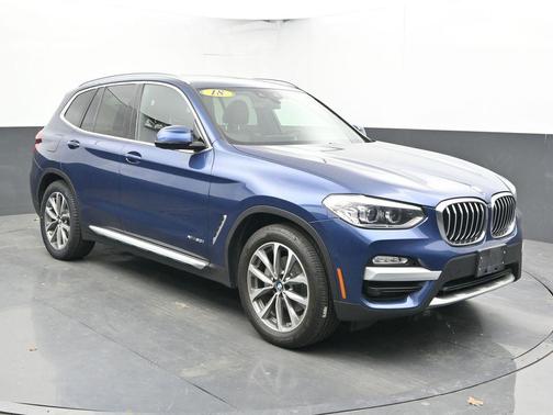 Blue Metallic 2018 BMW X3 xDrive30i