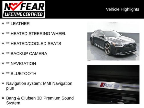 2021 Audi RS 6 Avant 4.0T quattro