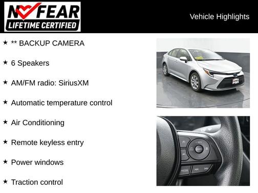 2025 Toyota Corolla Hybrid LE