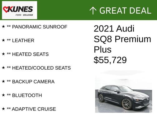 2021 Audi SQ8 4.0T Premium Plus