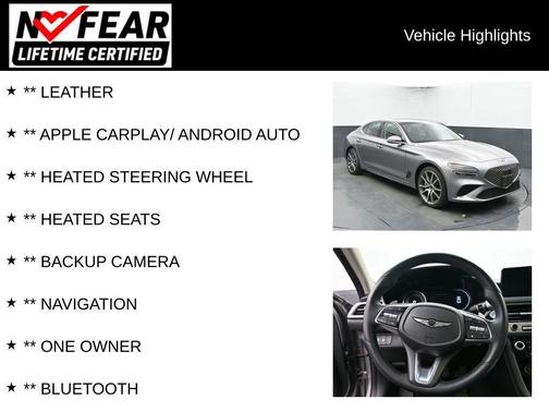 2025 Genesis G70 2.5T