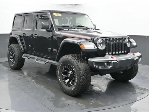 Black Clearcoat 2018 Jeep Wrangler Unlimited Rubicon