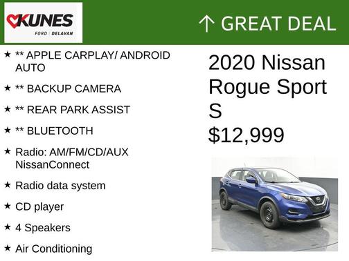2020 Nissan Rogue Sport S