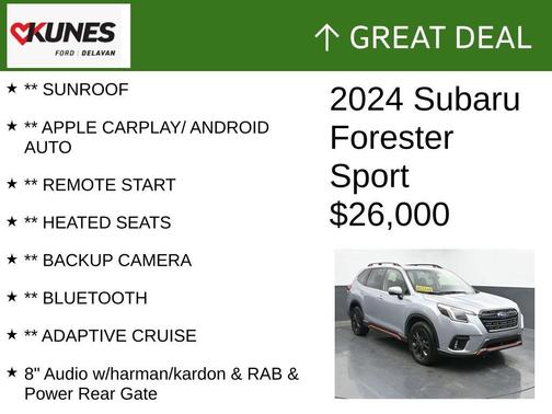 2024 Subaru Forester Sport
