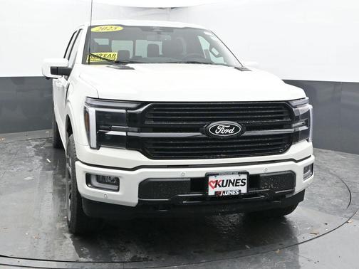 Star White 2025 Ford F-150 Platinum