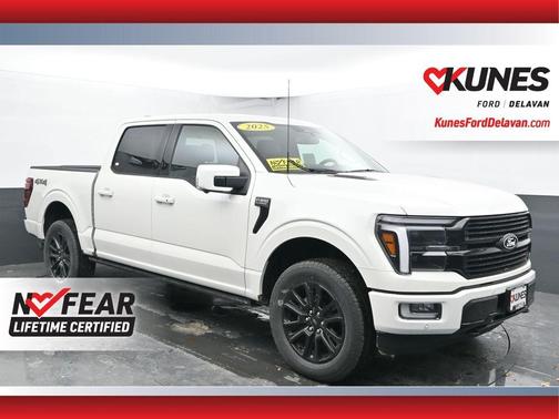 Star White 2025 Ford F-150 Platinum
