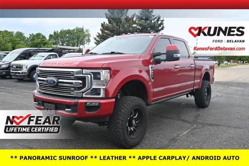 Rapid Red Metallic Tinted Clearcoat 2021 Ford F-250 Limited