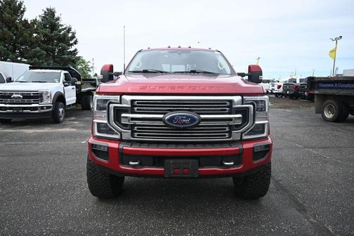 Rapid Red Metallic Tinted Clearcoat 2021 Ford F-250 Limited