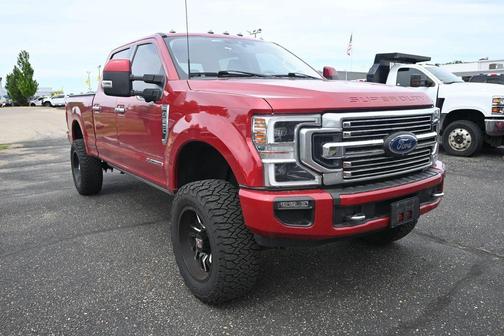 Rapid Red Metallic Tinted Clearcoat 2021 Ford F-250 Limited