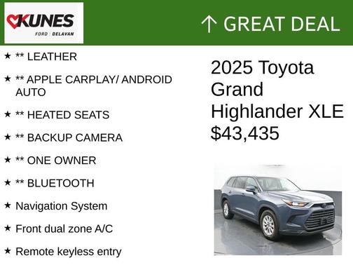 2025 Toyota Grand Highlander XLE