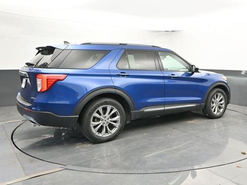 Atlas Blue Metallic 2023 Ford Explorer Limited