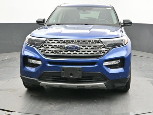 Atlas Blue Metallic 2023 Ford Explorer Limited
