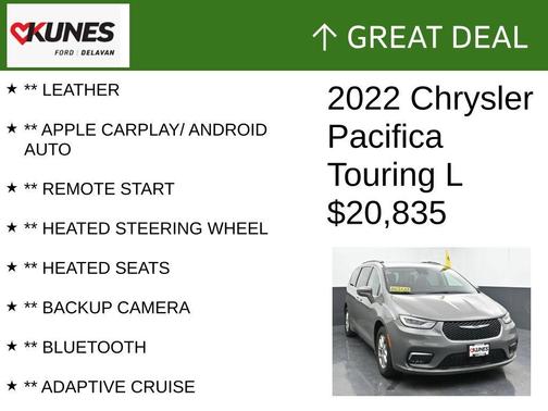 2022 Chrysler Pacifica Touring-L