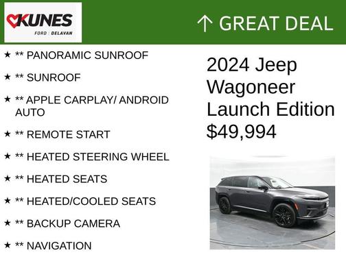 2024 Jeep Wagoneer S Launch Edition