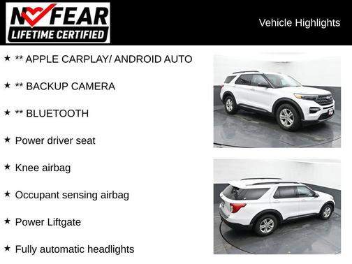 Oxford White 2020 Ford Explorer XLT