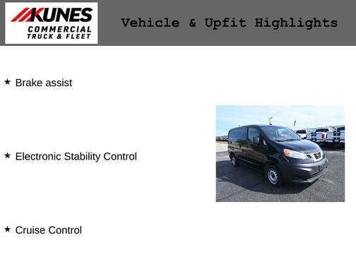 2020 Nissan NV200 S