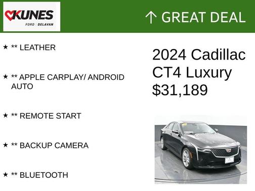 2024 Cadillac CT4 Luxury