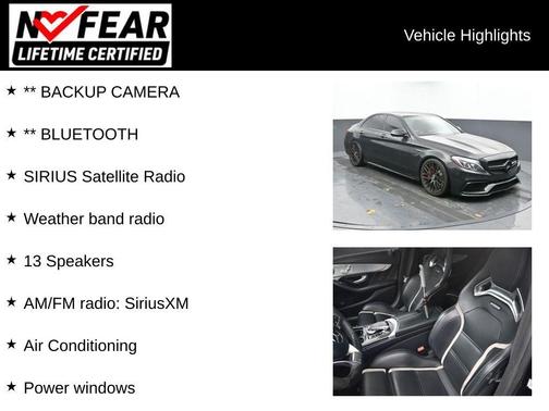 2018 Mercedes-Benz AMG C 63 S