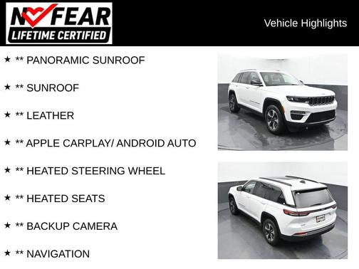 Bright White Clearcoat 2024 Jeep Grand Cherokee 4xe Base