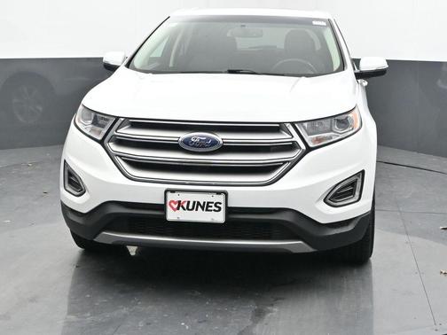 Oxford White 2017 Ford Edge SEL