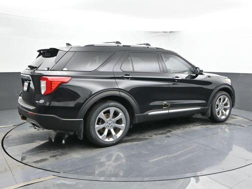 Agate Black Metallic 2020 Ford Explorer Platinum