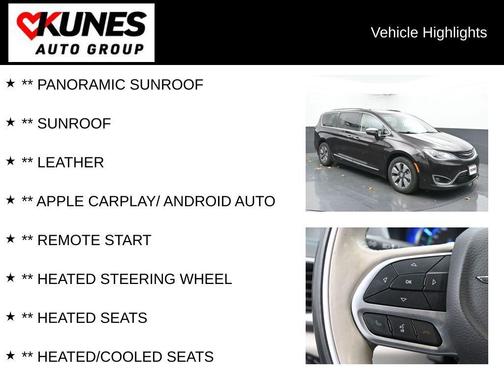 2018 Chrysler Pacifica Hybrid Limited