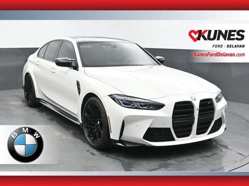 Alpine White 2023 BMW M3 Competition xDrive