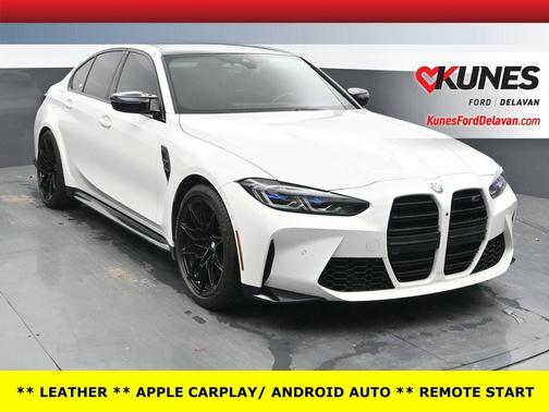Alpine White 2023 BMW M3 Competition xDrive