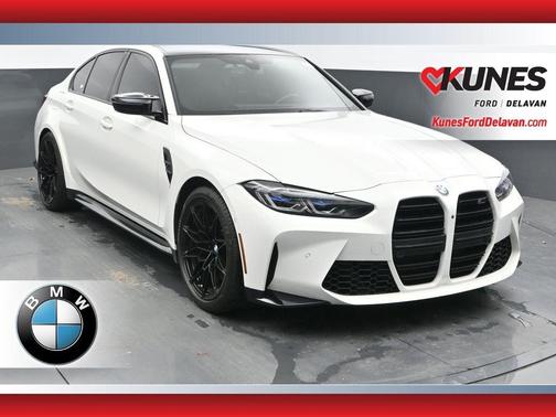 Alpine White 2023 BMW M3 Competition xDrive