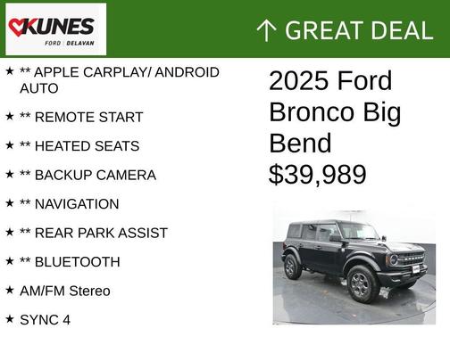 2025 Ford Bronco Big Bend