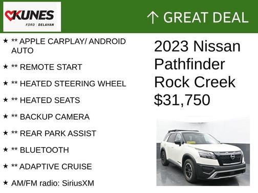 2023 Nissan Pathfinder Rock Creek