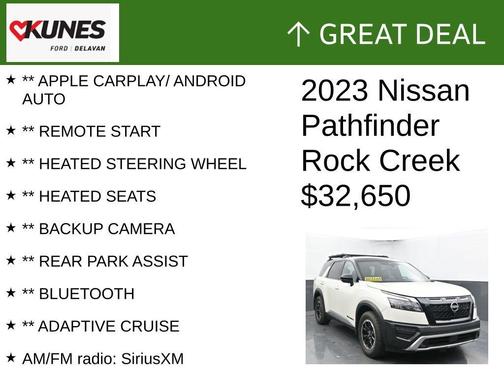 2023 Nissan Pathfinder Rock Creek