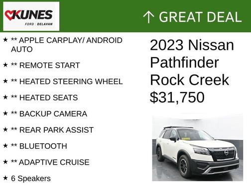 2023 Nissan Pathfinder Rock Creek
