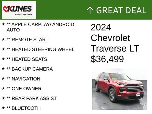 2024 Chevrolet Traverse LT