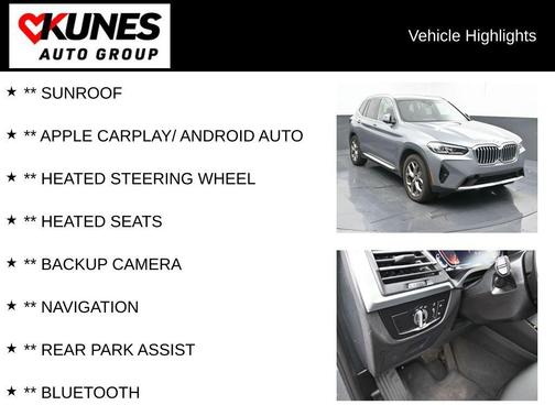 2024 BMW X3 xDrive30i
