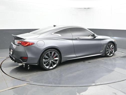Graphite Shadow 2018 INFINITI Q60 3.0t Red Sport 400