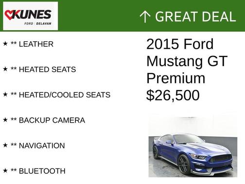 2015 Ford Mustang GT Premium