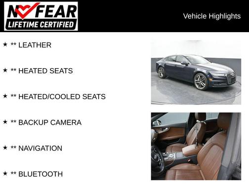2016 Audi A7 3.0 TDI Prestige