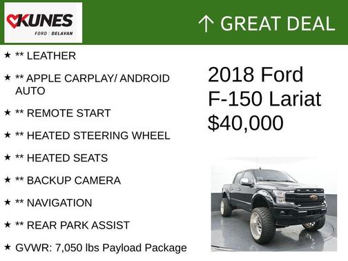 2018 Ford F-150 Lariat