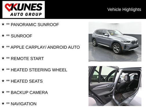 2024 BMW X3 sDrive30i