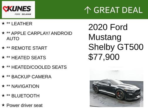 2020 Ford Shelby GT500 Base
