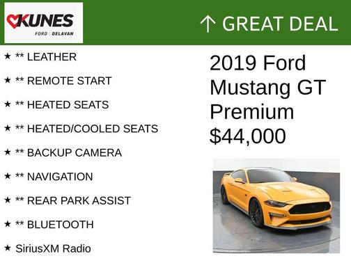 2019 Ford Mustang GT Premium