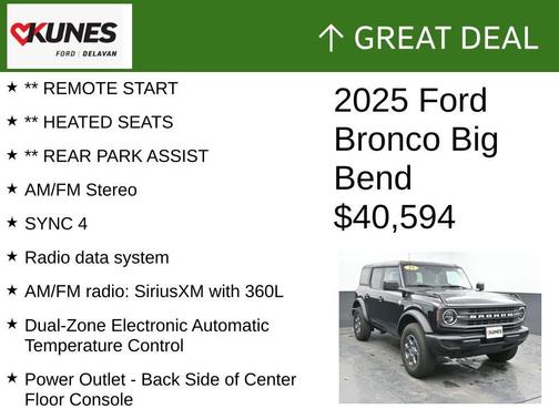 2025 Ford Bronco Big Bend