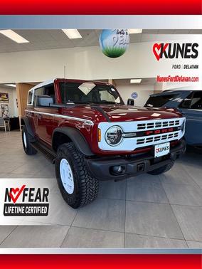 Ruby Red Metallic Tinted Clearcoat 2026 Ford Bronco Heritage Edition