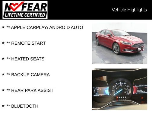 2017 Ford Fusion SE