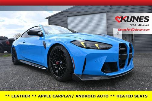 Riviera Blue 2025 BMW M4 CS